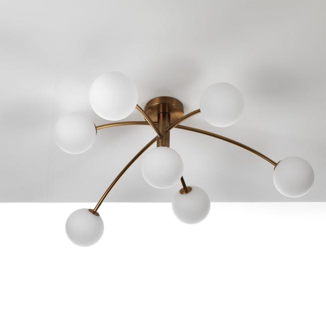 Lampadario 16 x 16 x 50 cm Cristallo Grigio Metallo | Leroy Merlin Lampadario 16 x 16 x 50 cm Cristallo Grigio Metallo | Leroy Merlin