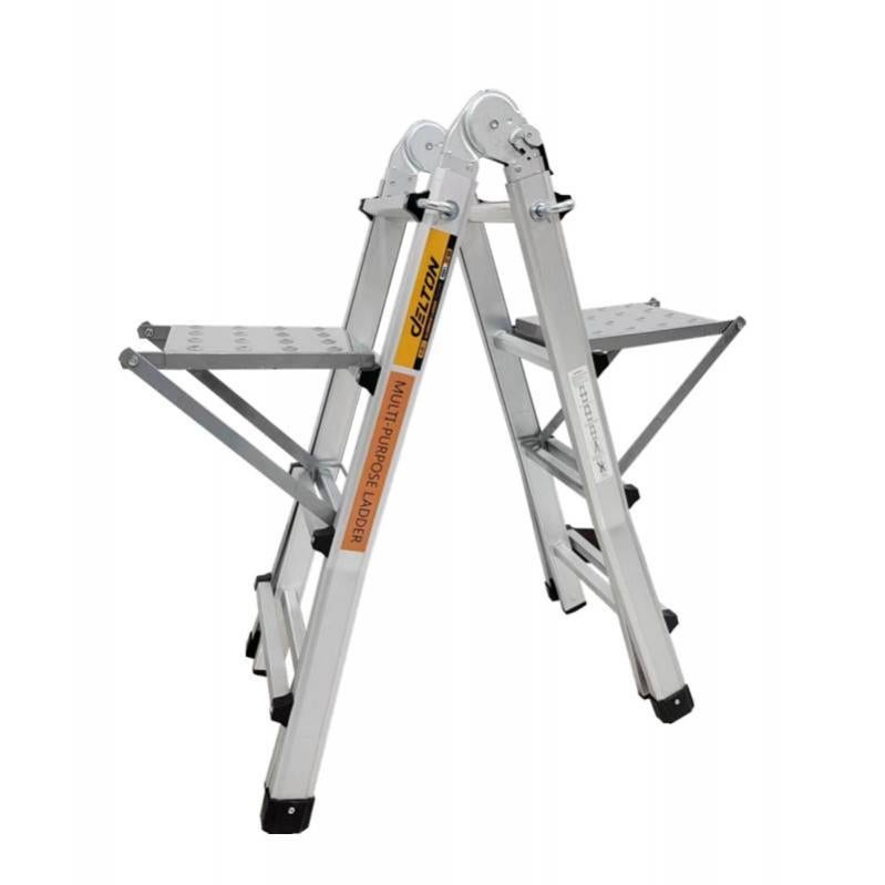 Scala Pieghevole Singola Scala Pieghevole Metaltex Pireneo - 2 Gradini, 47x53x83 Cm, Per Cucina E Casa Scaletta Pieghevole 2 Gradini