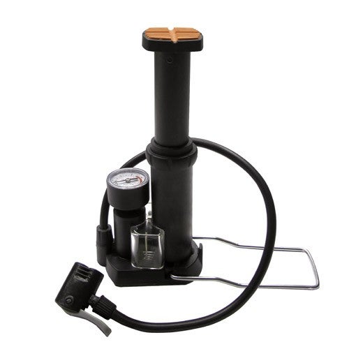 Pompe à pied portable pour vélo pompe à air pour pneu de vélo vannes  automatiquement réversibles 160PSI