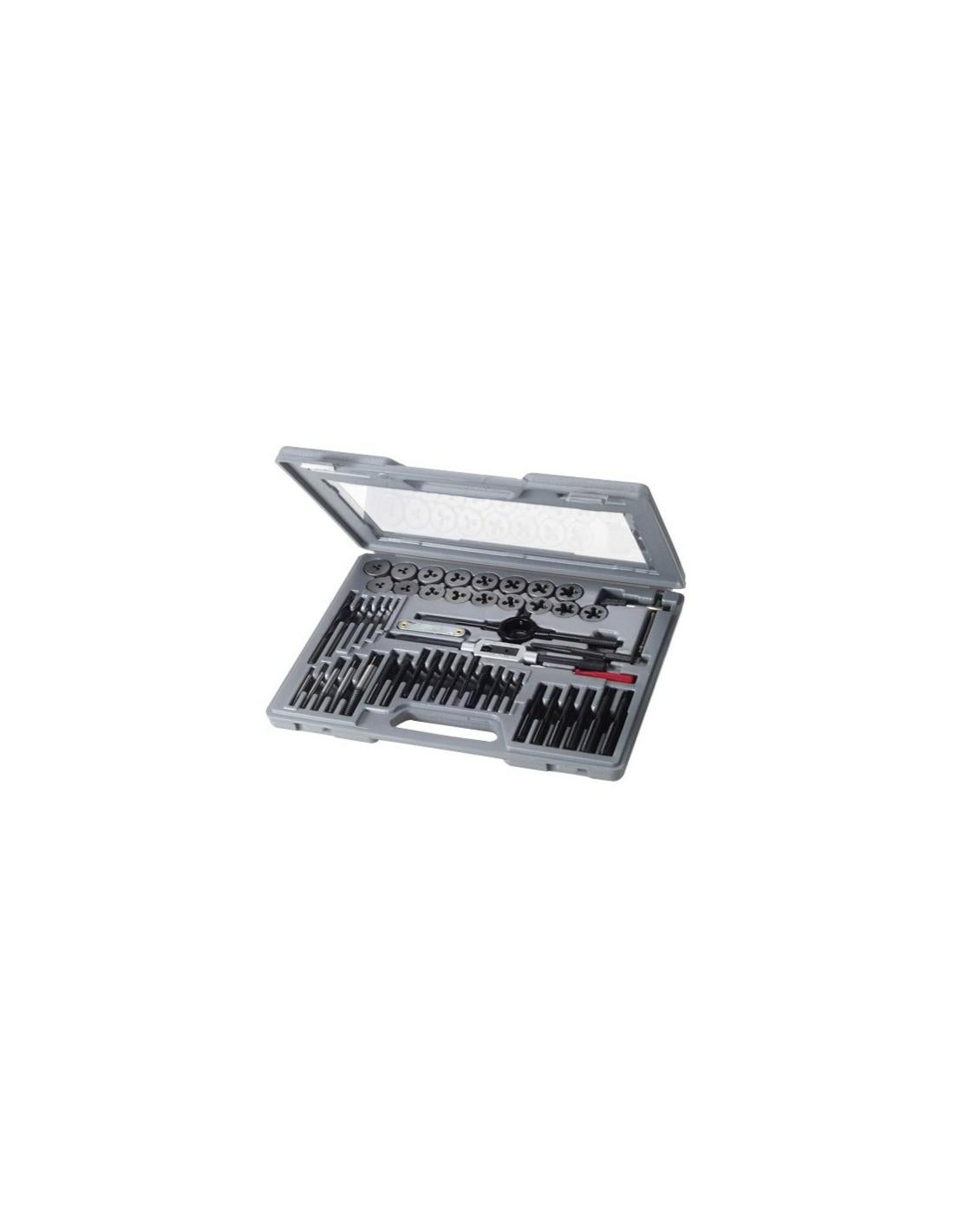 FERVI - Fervi M101 Serie Maschi E Filiere D Acciaio Legato 60pz In Valigetta Ean 8012667164836 - 7