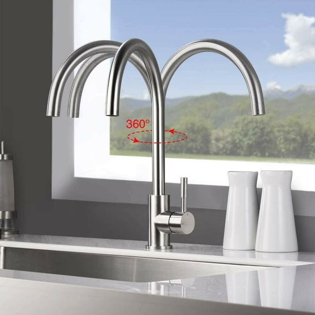 Miscelatore rubinetto per lavello cucina bagno