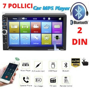 Autoradio android wifi 72 din bluetooth touch