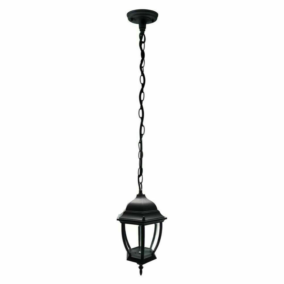 Lanterna A Sospensione Per Esterno Lampada Nera Moderna In Metallo Da Giardino 88654985