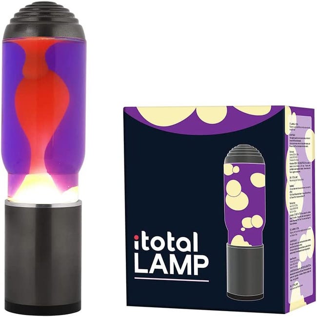 Lampe Lave 40 cm violet