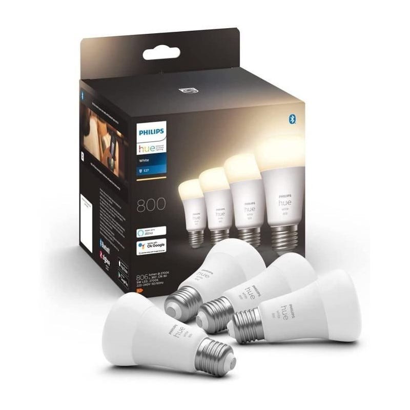 Bombilla Inteligente Philips Kit de inicio: 3 bombillas