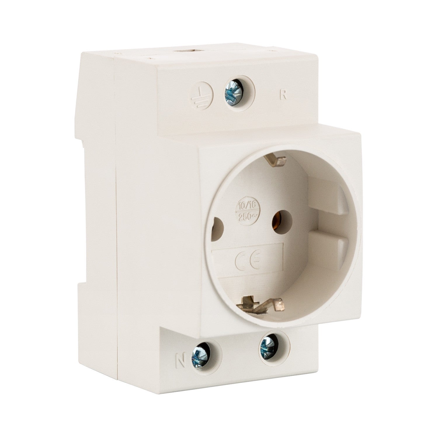 Prise de courant modulaire pour rail DIN / 230V - 16A