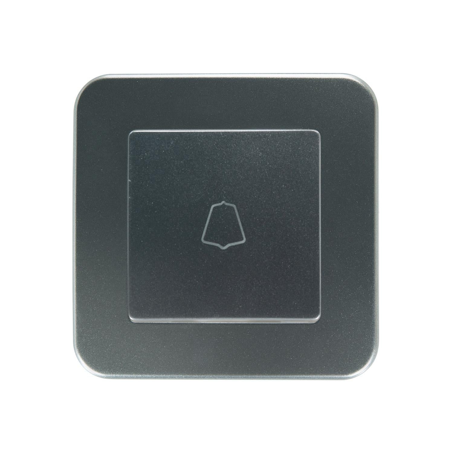 Bouton Poussoir Classic Argent Leroy Merlin