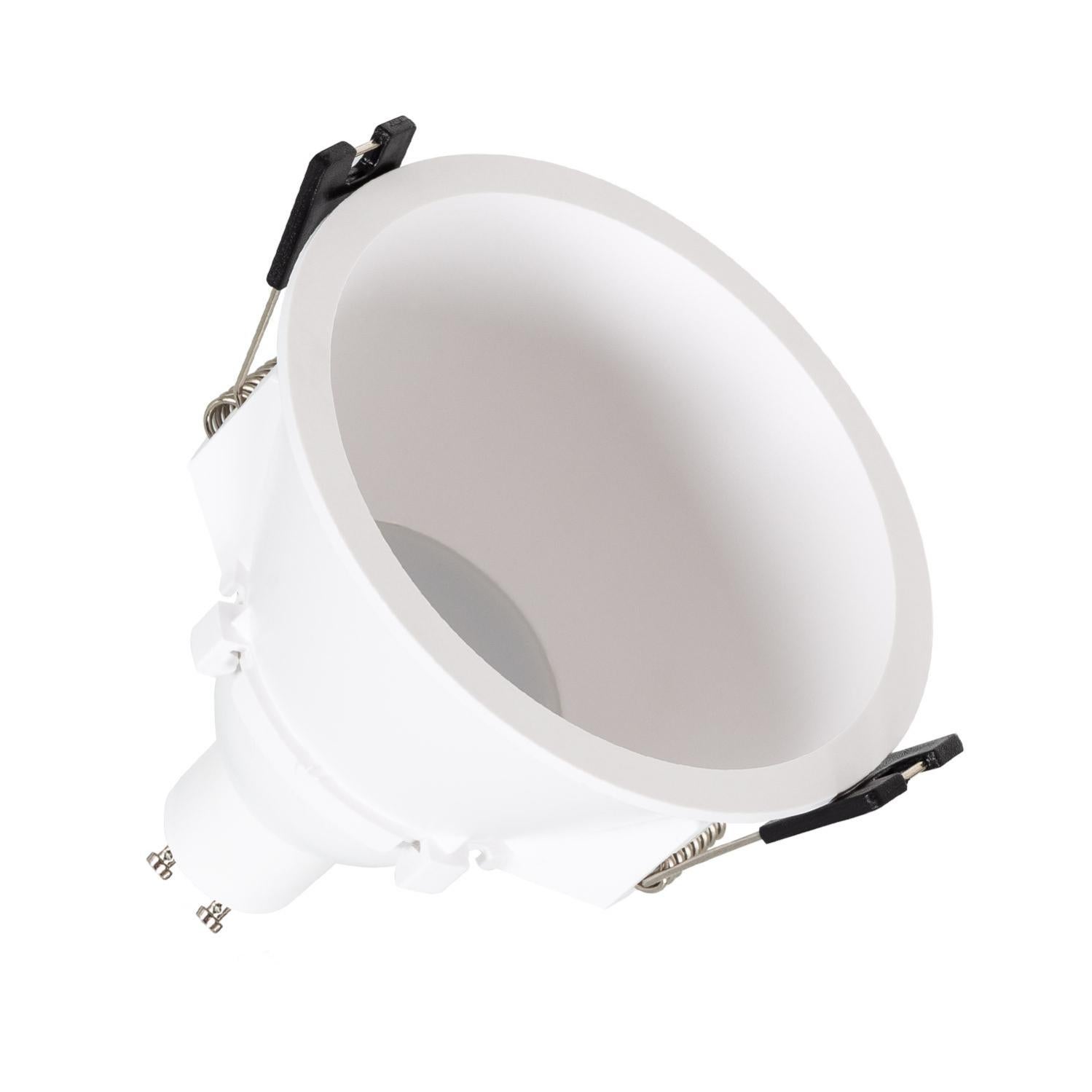 Spot LED Downlight Conique GU10 6W Coupe Ø 85mm PC No Flicker Blanc