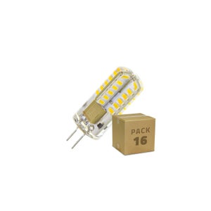 PACK Ampoule LED G4 3W (220V) (16 Un) Blanc Neutre 4000K 360º