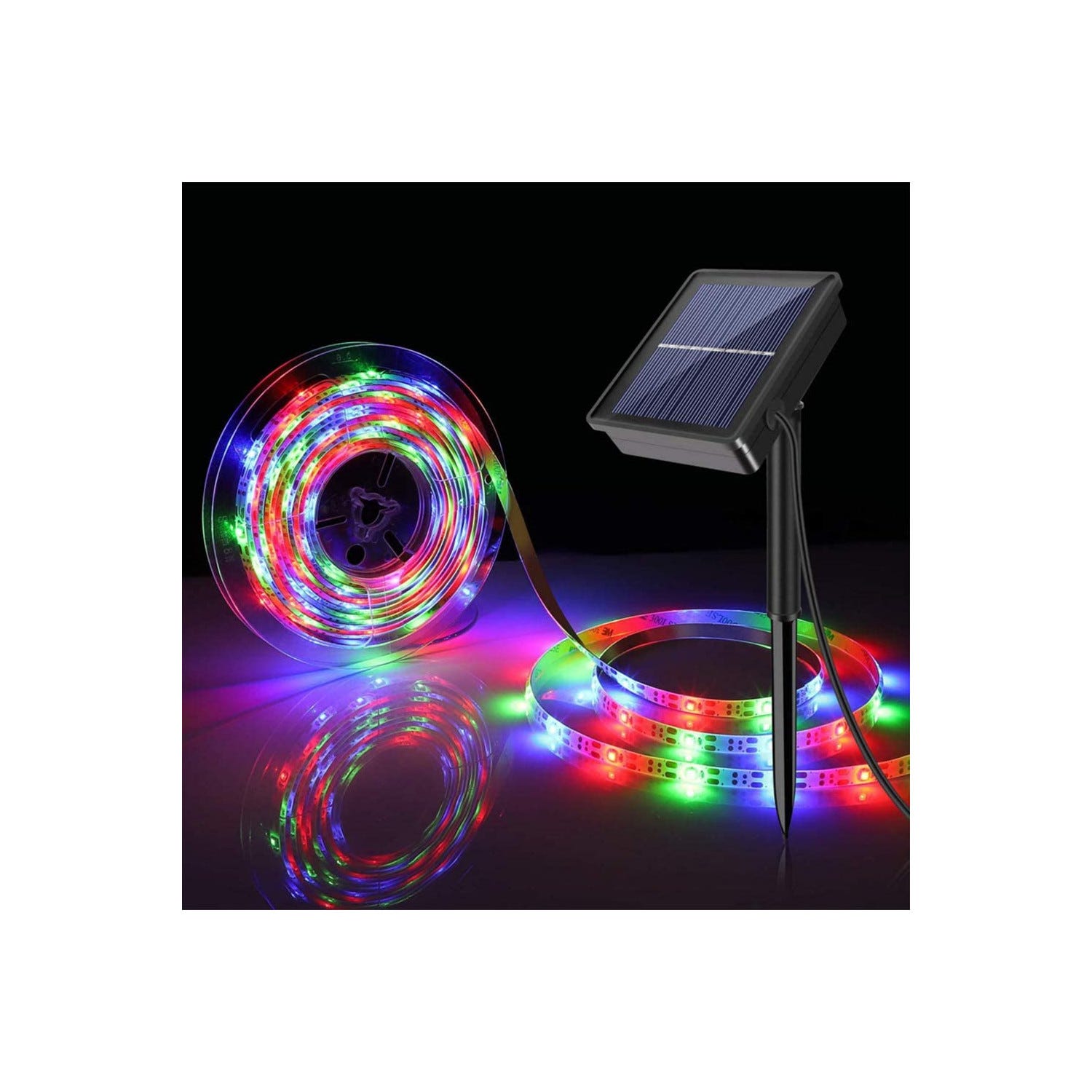 Ruban LED multicolore pour extérieur 2m50 haute luminosité !