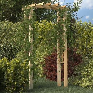 Arche de jardin en bois avec porte au meilleur prix Leroy Merlin