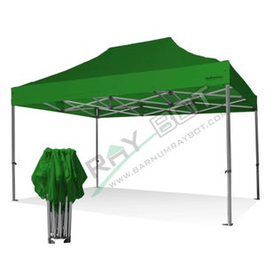 Gazebo 3x3 BIANCO tenda tendone impermeabile 100% tetto spalmato  richiudibile a fisarmonica - E.D. Shop