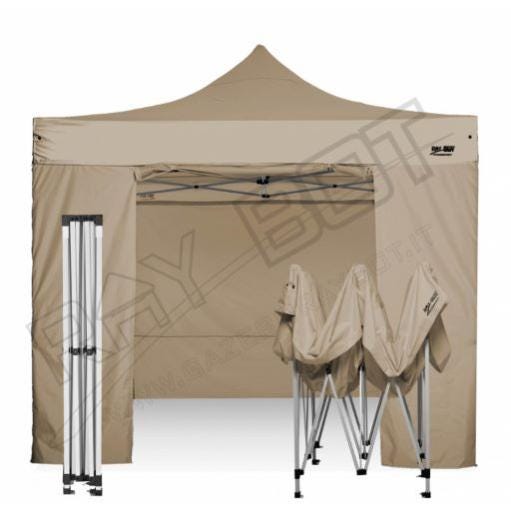 Gazebo Pieghevole 3x3m Con Zanzariera - Impermeabile, UV Protection, Ideale Per Giardino, Piscina, Feste - Foto 13