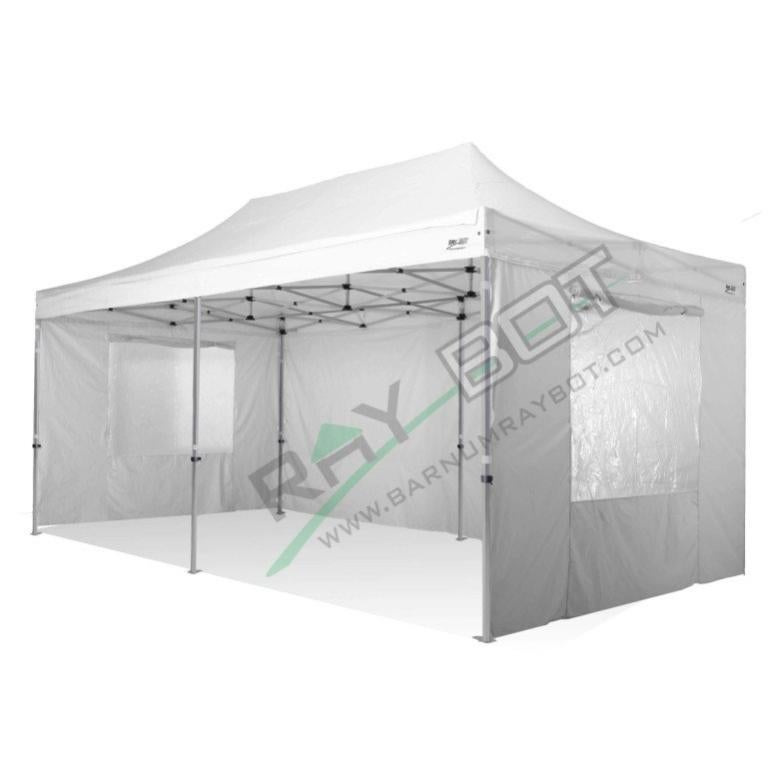 Gazebo Pieghevole 3x6 RAY BOT Bianco Professionale Con Laterali e