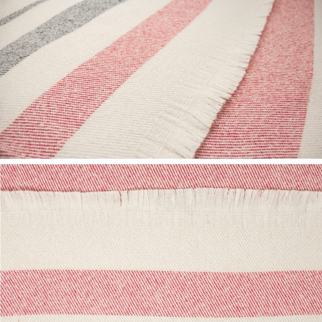 Mantas de punto de algodón para sofá, manta de Color liso con
