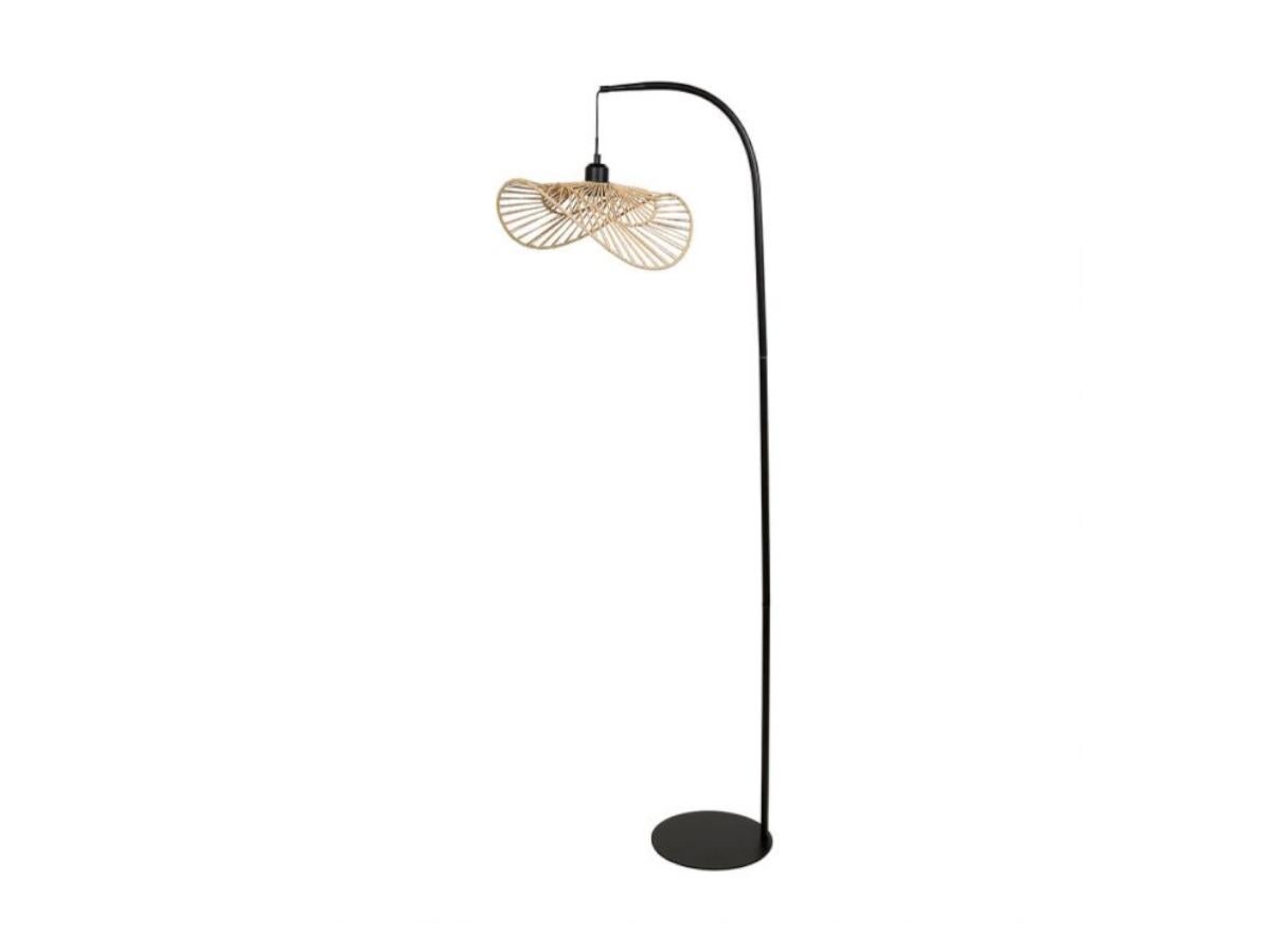 Lampadaire corde et métal Ozana - Ostaria | Leroy Merlin