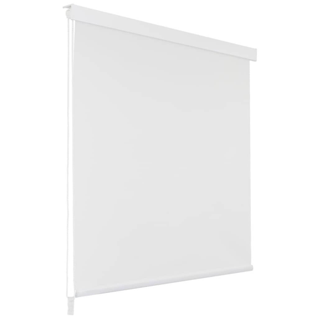 Store roulant de douche 140 x 240 cm Blanc Leroy Merlin