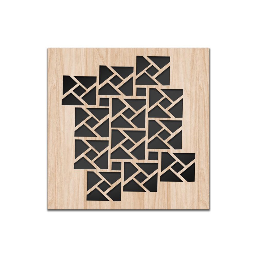 Cubi - estructura para muebles de composite de madera y pvc lasercut 40x40 cm