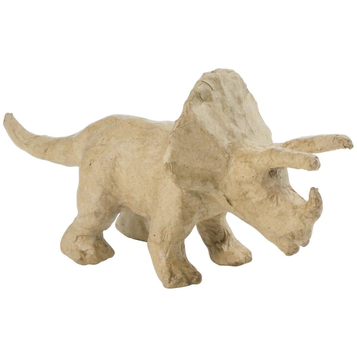Decopatch Décopatch NO053C - Crèche avec 7 Personnages en Papier mâché Brun à décorer - 8x25x20 cm pas cher