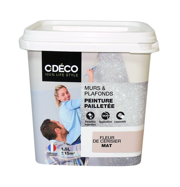 Comment choisir la peinture pailletée