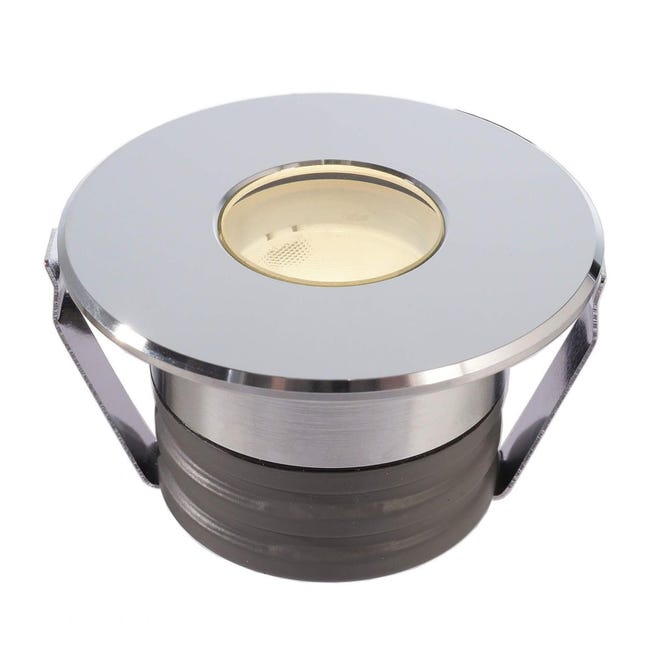 Faretto a led segnapasso calpestabile da esterno giardino ip67 da incasso 1w luce calda 3000k biemissioni | Leroy Merlin Faretto a led segnapasso calpestabile da esterno giardino ip67 da incasso 1w luce calda 3000k biemissioni | Leroy Merlin