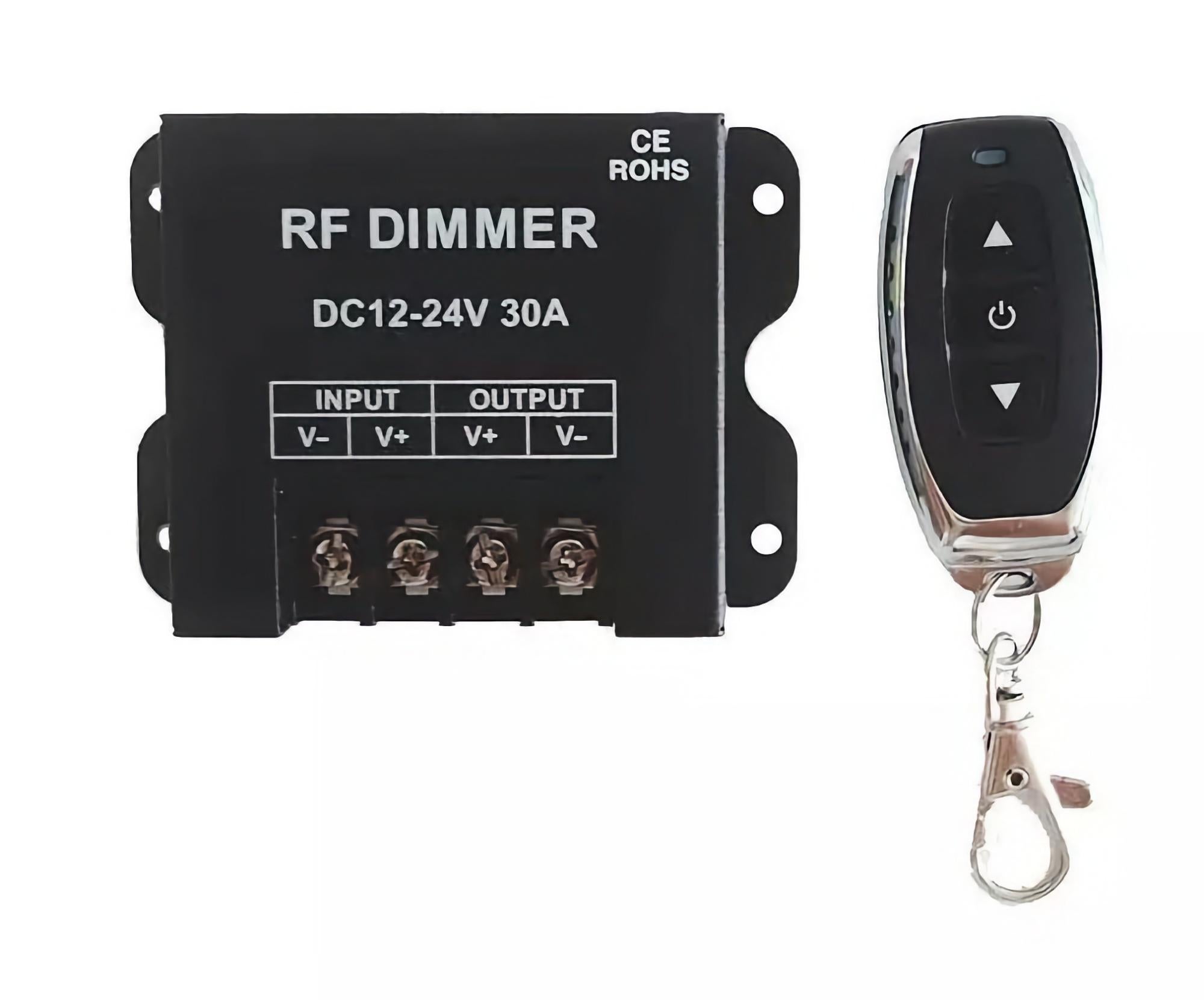 Controlador DC 12-24V ON/OFF Ajuste Intensidad 30A | Leroy Merlin