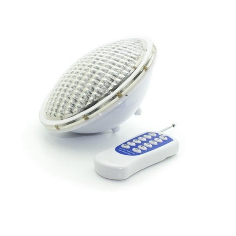 Lampara Par56 Rgb Con Mando Led Smd 5050 Fabricada En Abs 178*H96.5Mm