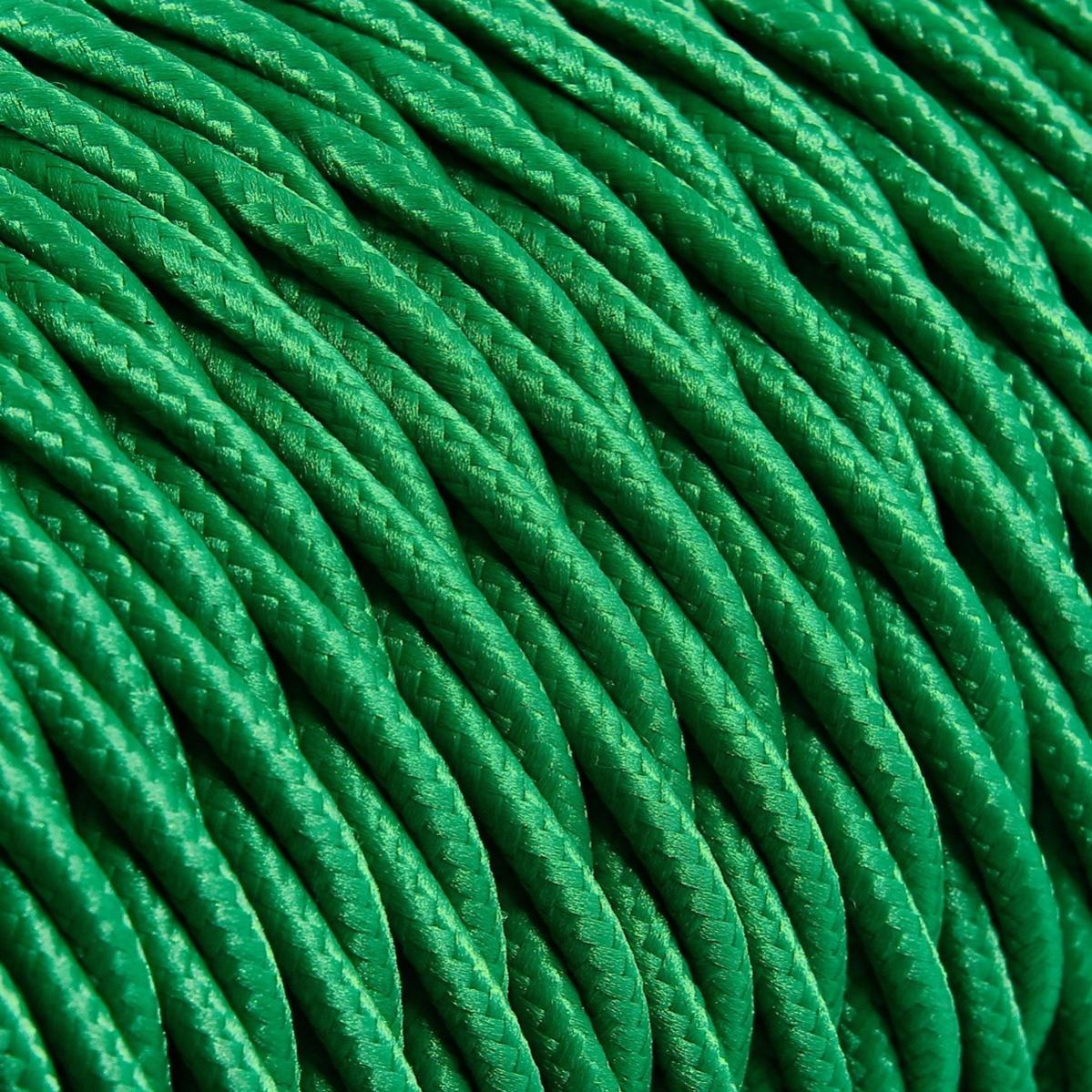 DRESS Cable Textile Torsad 2X0 75 1 Mt TR2 VERT Leroy Merlin dress-cable-textile-torsad-2x0-75-1-mt-tr2-vert-leroy-merlin