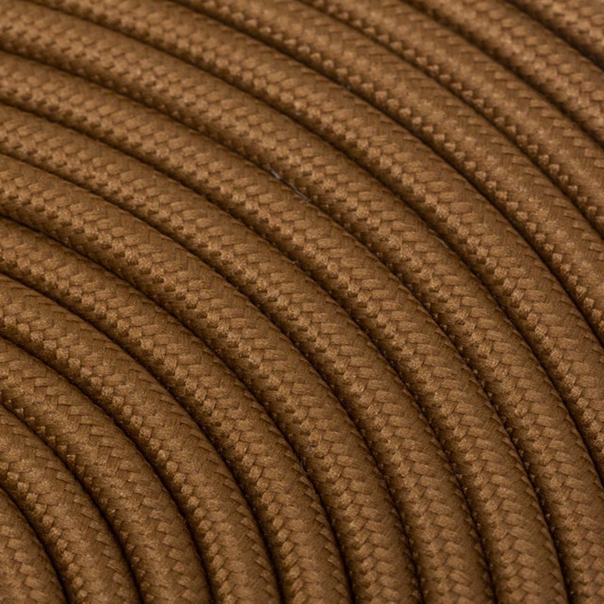 Cavo Elettrico Tessuto Marrone - Foto 6