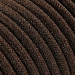 Corde torsadée en toile de jute naturelle 1-1/4inch×50feet marron