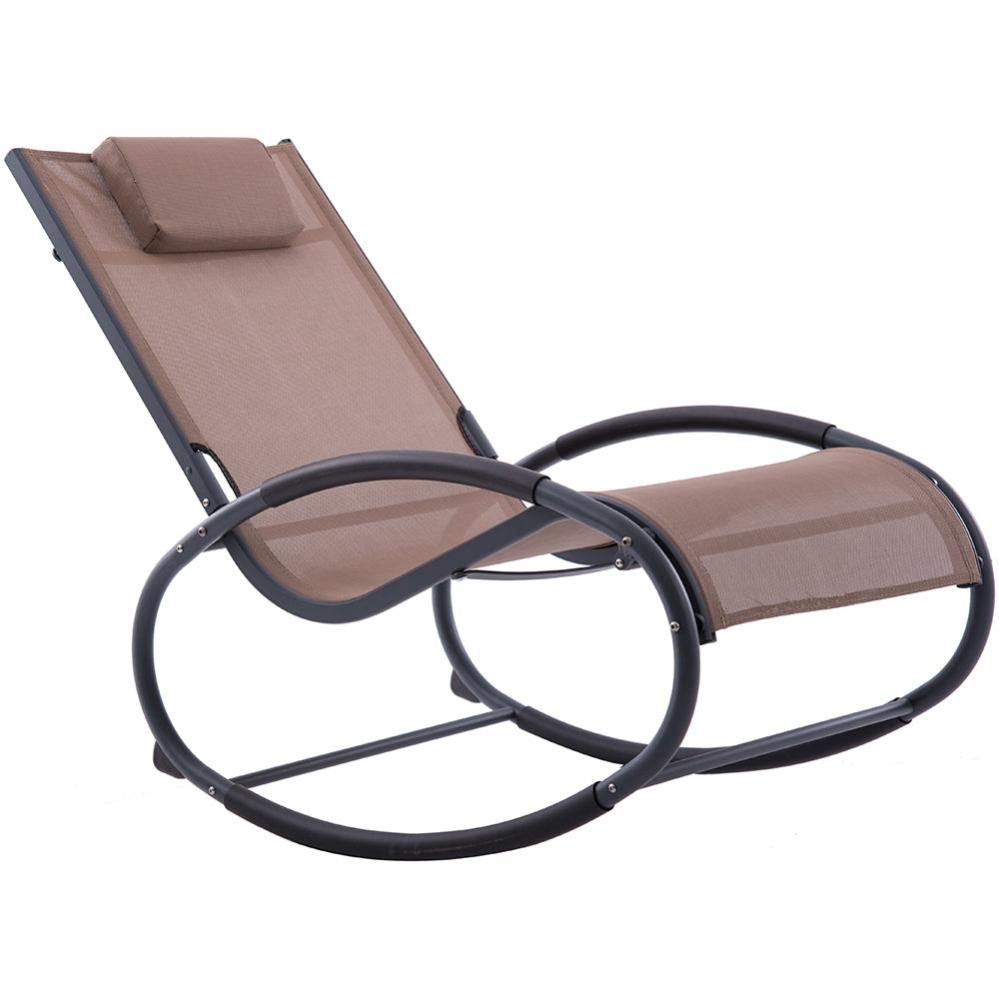 VIVERE WAVE ROCKER ALUMINIUM MACCHIATO SUR GRIS MAT Leroy Merlin