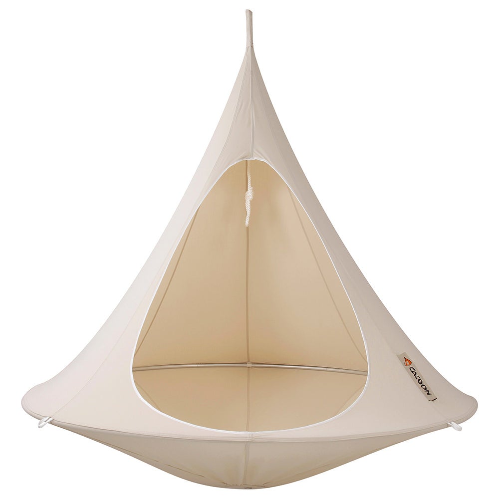 VIVERE CACOON SINGLE CHAISE SUSPENDUE BLANC NATUREL Leroy Merlin