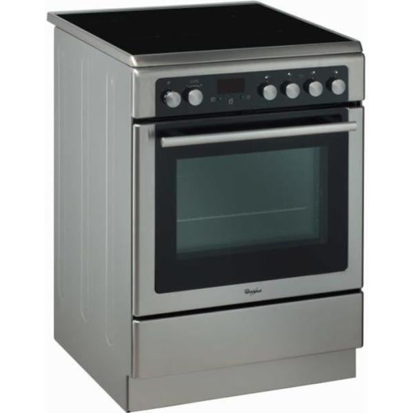 Cuisiniere Vitrocéramique WHIRLPOOL AXMT6534/IX 4 foyers 6400W