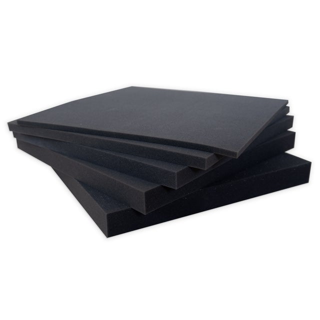 Pannello Fonoassorbente Liscio da 2cm D25 Grigio Antracite