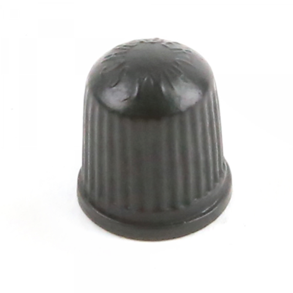 Lot De 5 Bouchons Valve Pneu Style Bullet - Aluminium Noir - Universel Voiture, Vélo, Moto