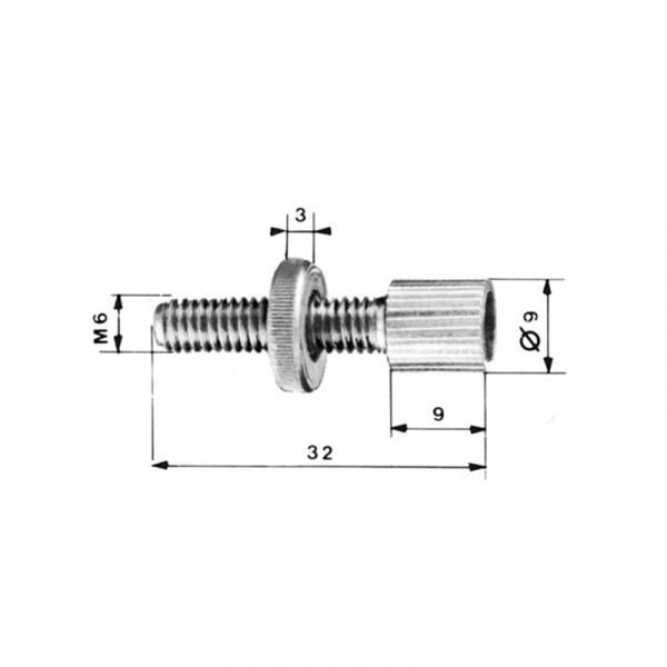 Vis De R Glage Molette Pour Gaine Diam Tre Mm X Leroy Merlin