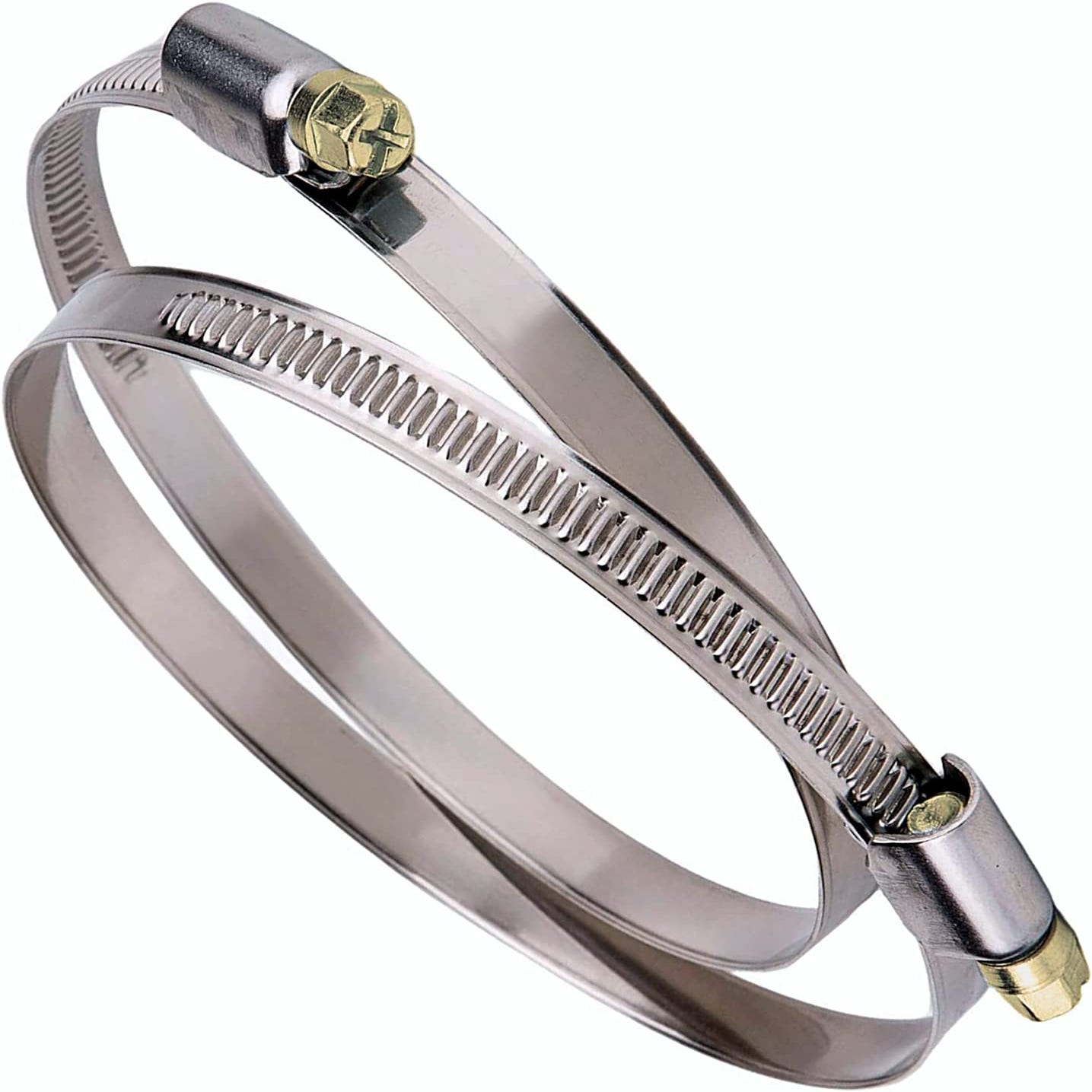Collier de serrage à vis sans fin en acier inoxydable 12.7, sangle avec  attaches réglables, collier de serrage de tuyau de bricolage, collier de  serrage de conduit, largeur 304mm