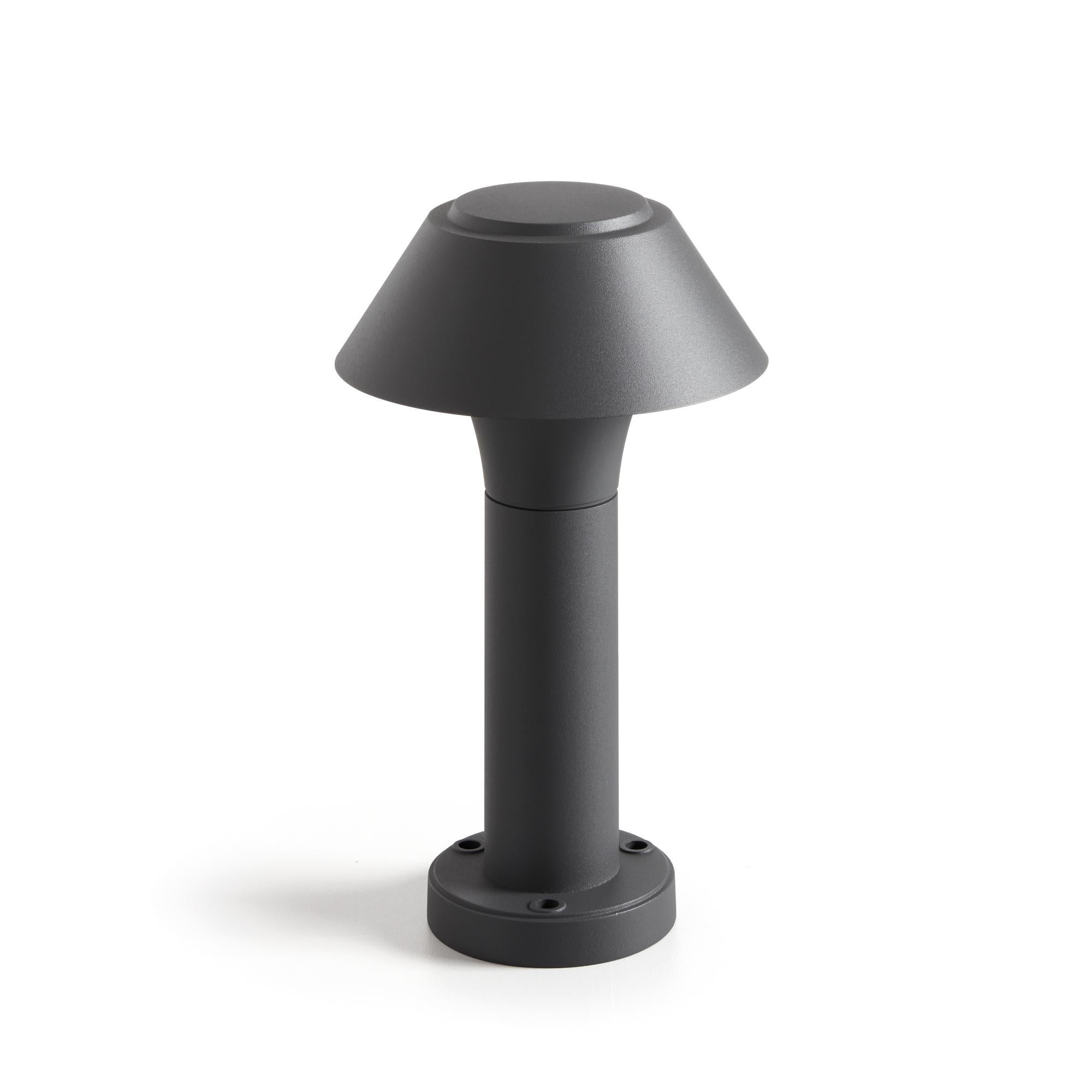 Palo della luce Bucket, H. 30 cm, uso esterno, alluminio, LED SMD 10,5W ...