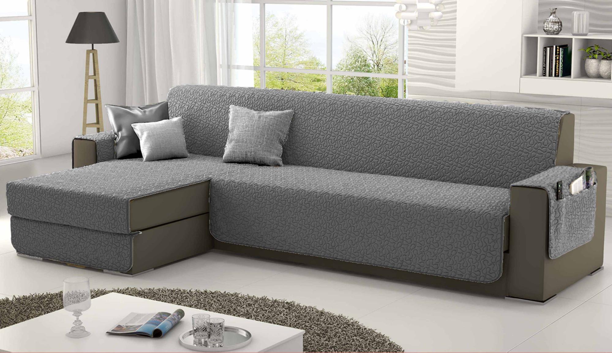 Eysa F3300711I Salvadivano Pratico Con Penisola Sinistra – Colore Cammello, Lunghezza 240 Cm, Lavabile