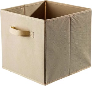 12 cajas almacenaje plegable Caja juguetes Cestas tela Set cestos