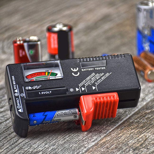 SHOP-STORY - Battery Tester : Testeur de piles universel