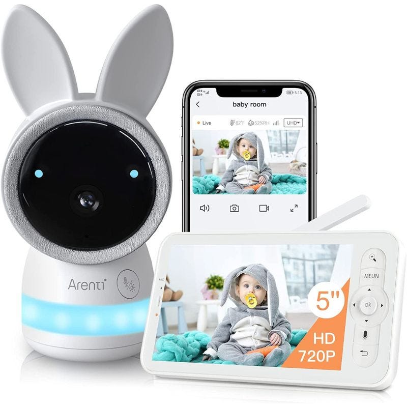 Caméra Ip Wifi Surveillance Bébé Babyphone Video Android Ios Yonis à Prix  Carrefour