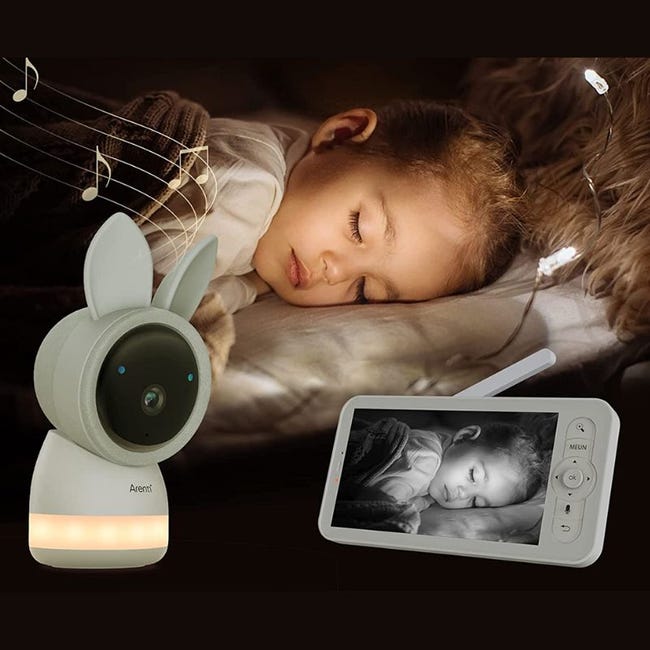 Babyphone Vidéo Caméra Surveillance Bébé Wifi - SILUMEN