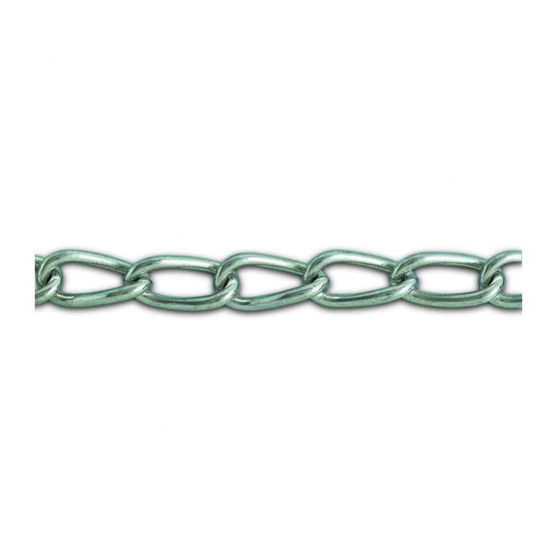 Chapuis BS9 Chaîne Soudée Maille Courte Acier Zingué 625 Kg Diamètre 10 Mm Bobine 10 M