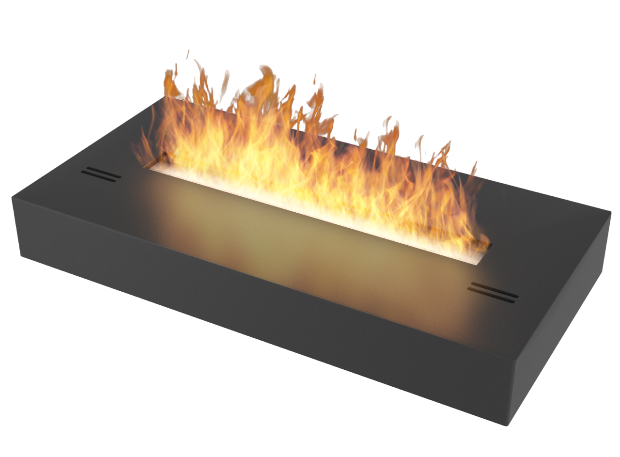 1pcs Bio Ethanol Stainless Steel - Brûleur de cheminée de table