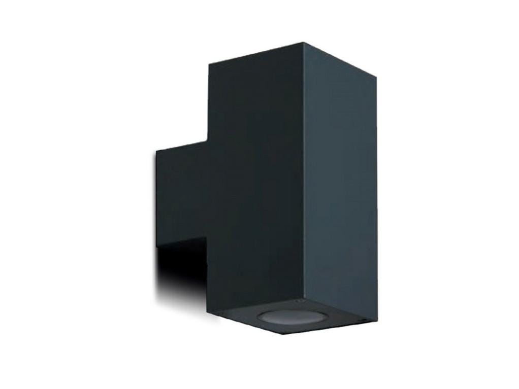 Applique Led Cubo Da Parete 6W Doppia Emissione Bianco IP65 Bianco Freddo 6000k Wisdom - Foto 10