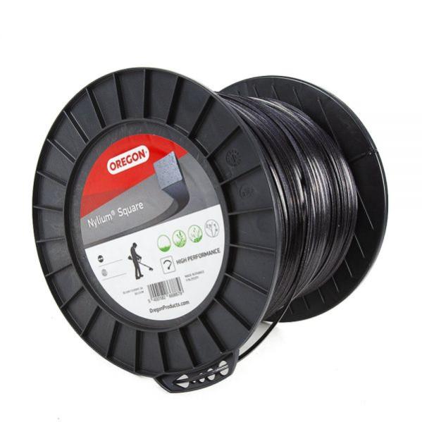 Fil Nylon Pour Débroussailleuse – 2 Mm X 50 M – Torsadé, Résistant – Compatible Plupart Modèles