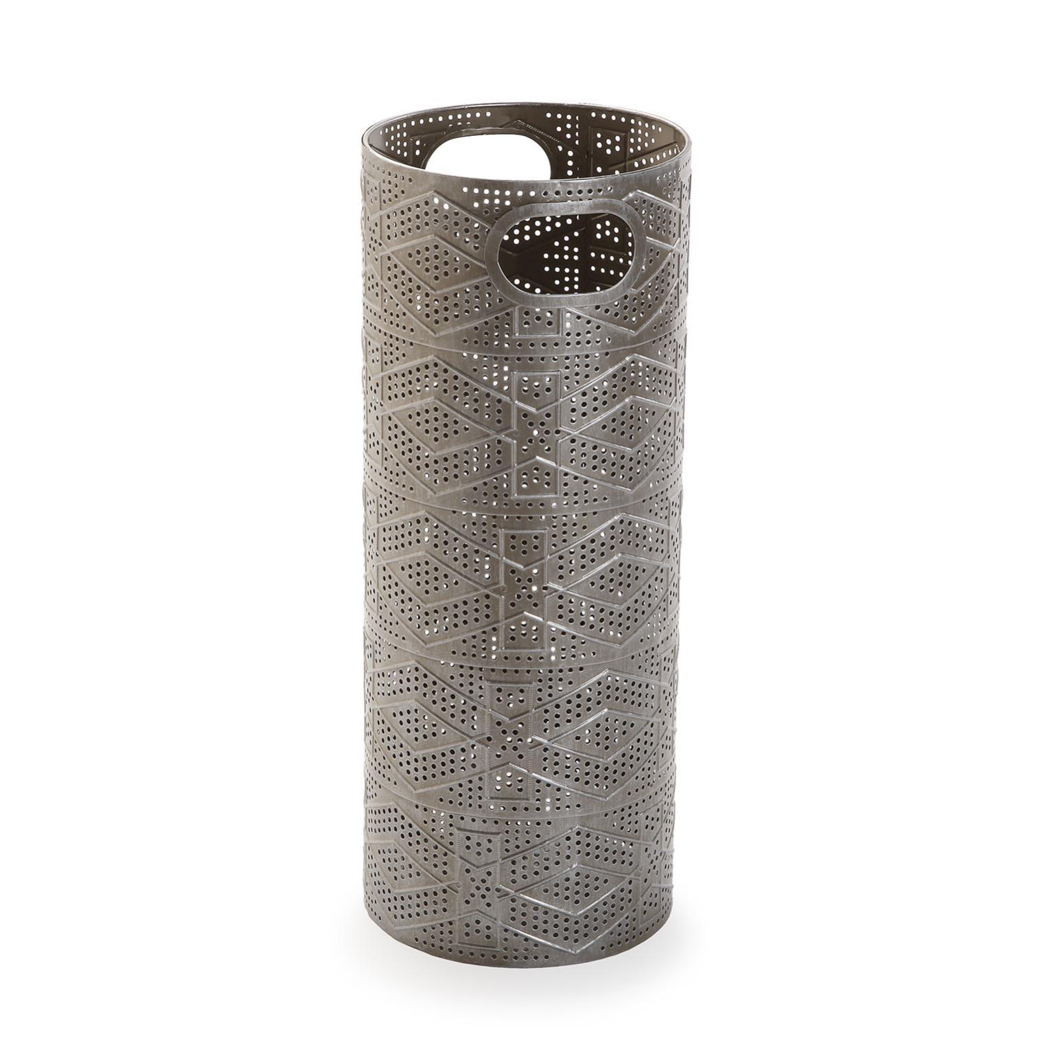Portaombrelli Versa Argentato Ombrelli 15,5 x 49 x 15,5 cm