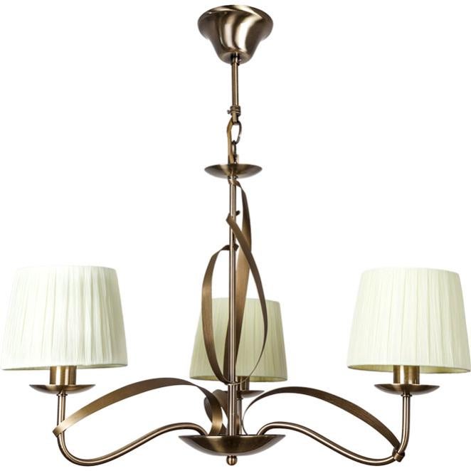 Lampada serie DETROIT rifinita in pelle con 3 luci INTERLUSA