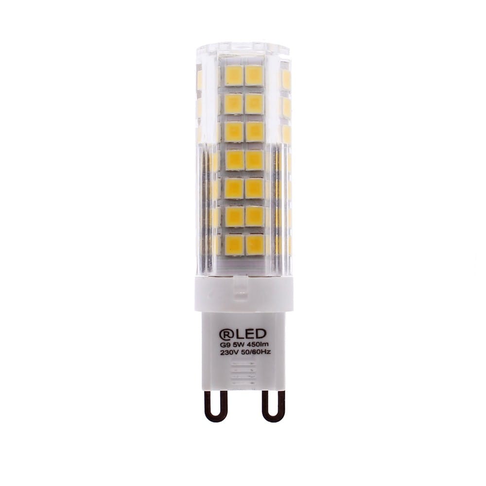 Bombilla LED G9 dimmable 5W 4000K Leroy Merlin